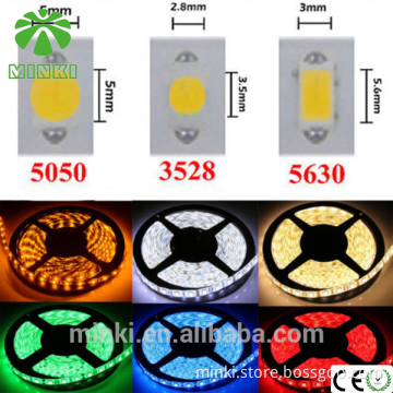 RGB 5M 3528 5050 5630 LED Strip Light 300leds + 24key Remote Controller + 110V Power Supply